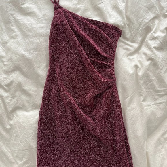 Zalora Pink Sparkly Mini Dress - Picture 8 of 8